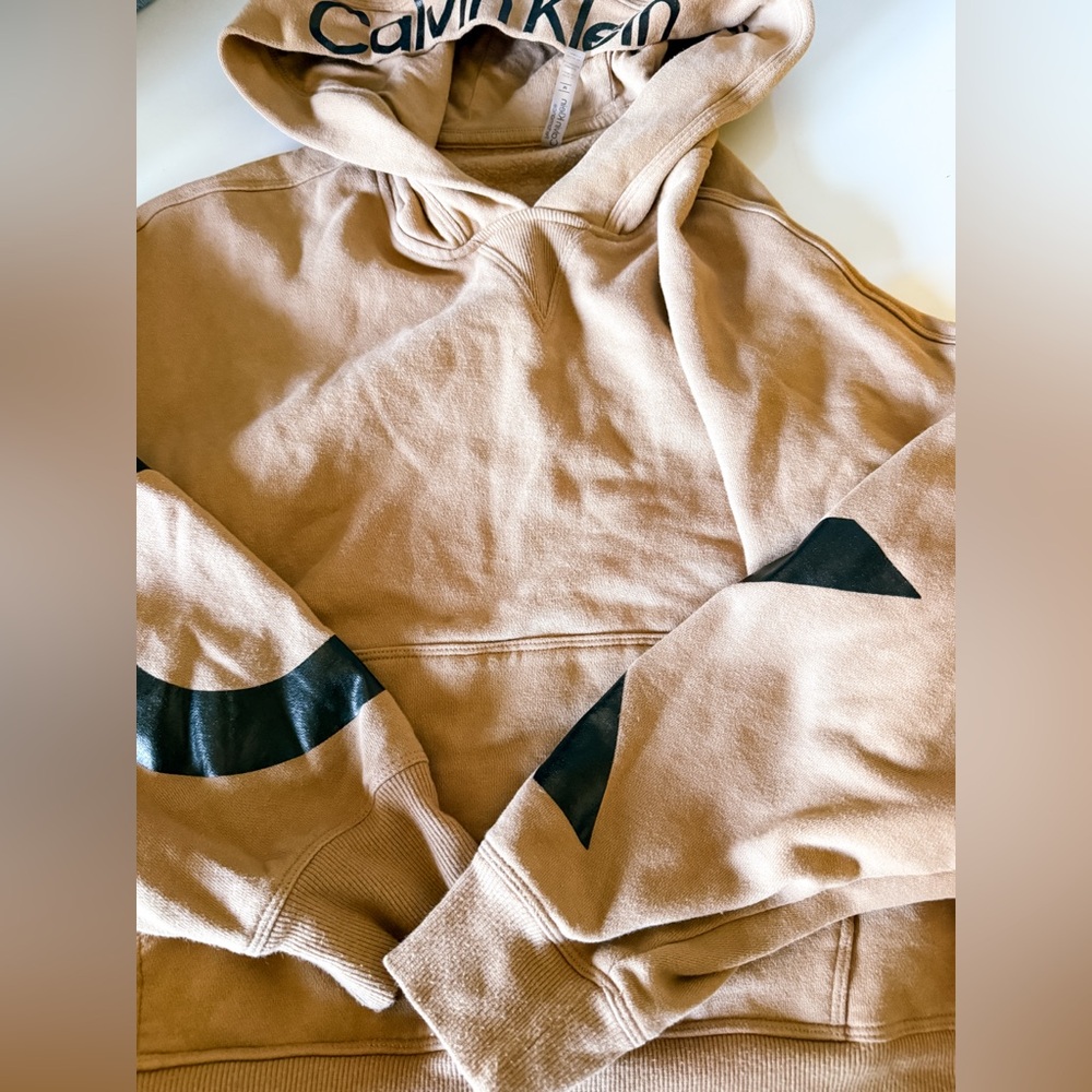 Calvin Klein Brown and Black Hoodie